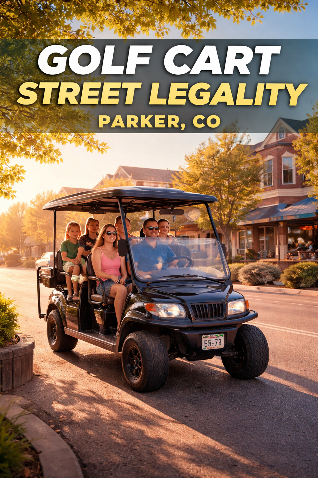 Are Golf Carts Street Legal in Parker, Colorado? | Wild Rides Carts